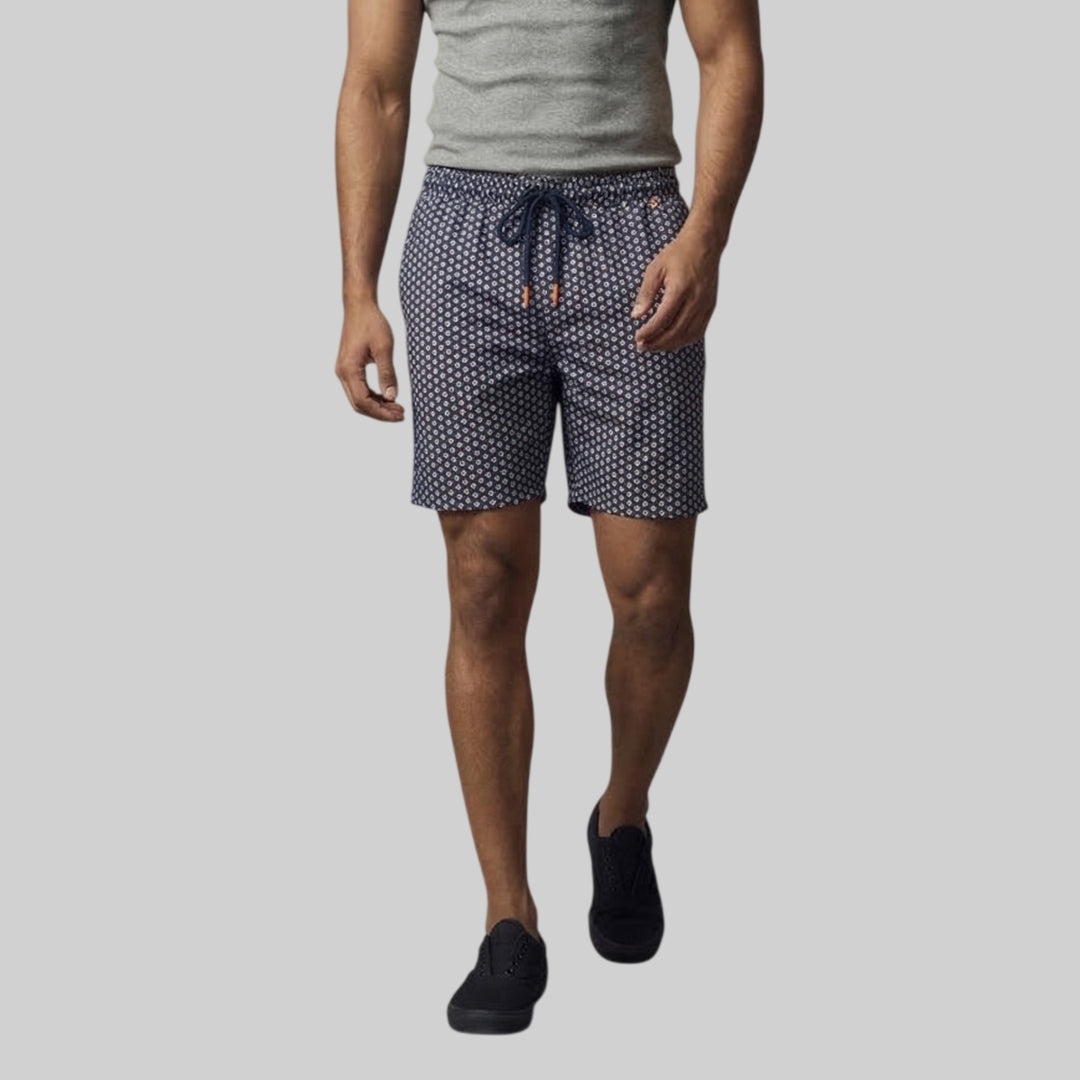 Men's Printed Shorts  Comfortable Daily Wear Half Pant