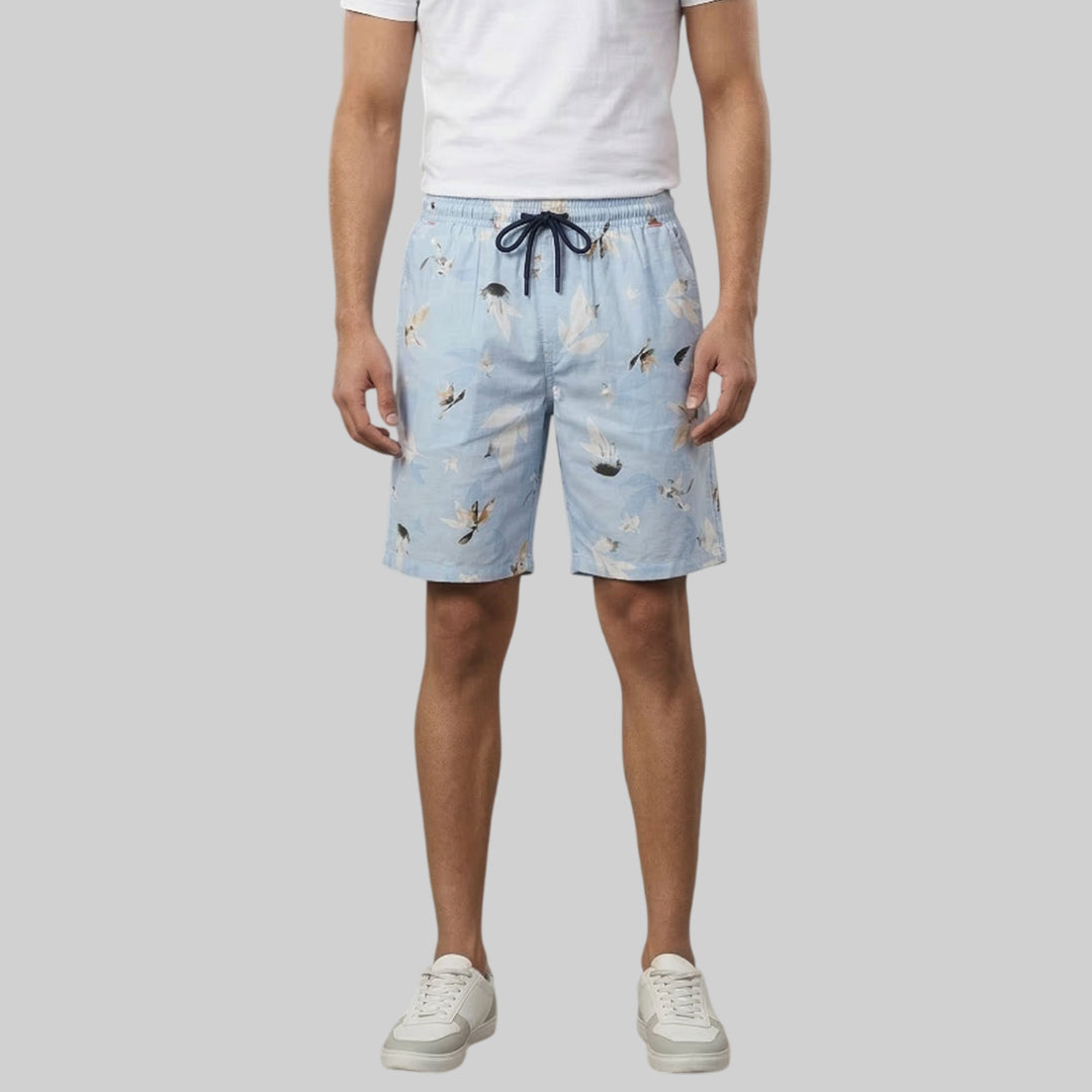 Men's Printed Shorts  Comfortable Daily Wear Half Pant