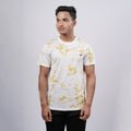 Men Half Sleeve Round Neck Printed T-shirt