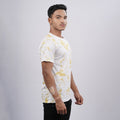 Men Half Sleeve Round Neck Printed T-shirt