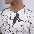 Men Half Sleeve Round Neck Printed T-shirt
