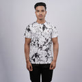 Men Half Sleeve Round Neck Printed T-shirt