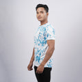 Men Half Sleeve Round Neck Printed T-shirt