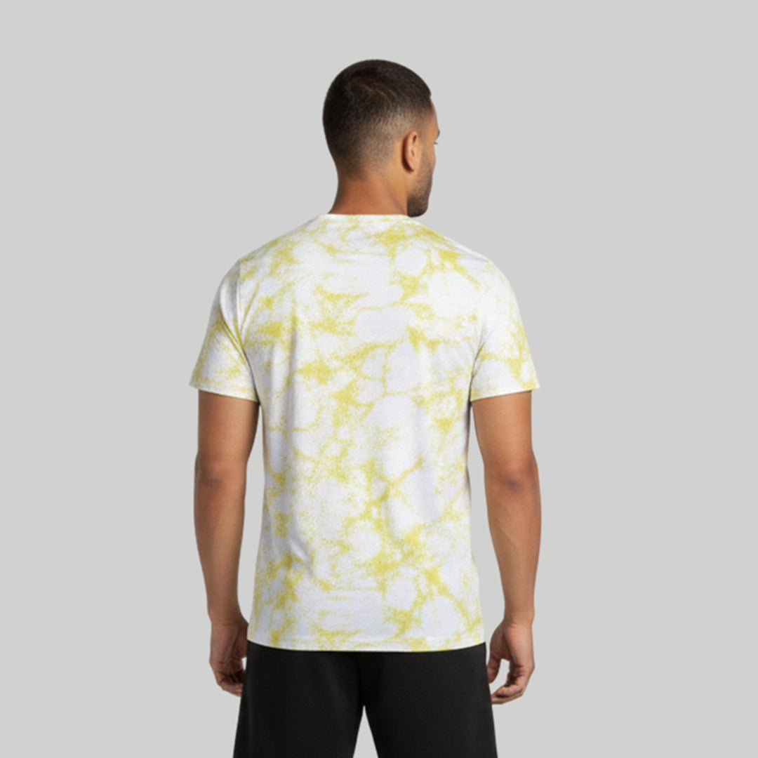 Men Half Sleeve Round Neck Printed T-shirt