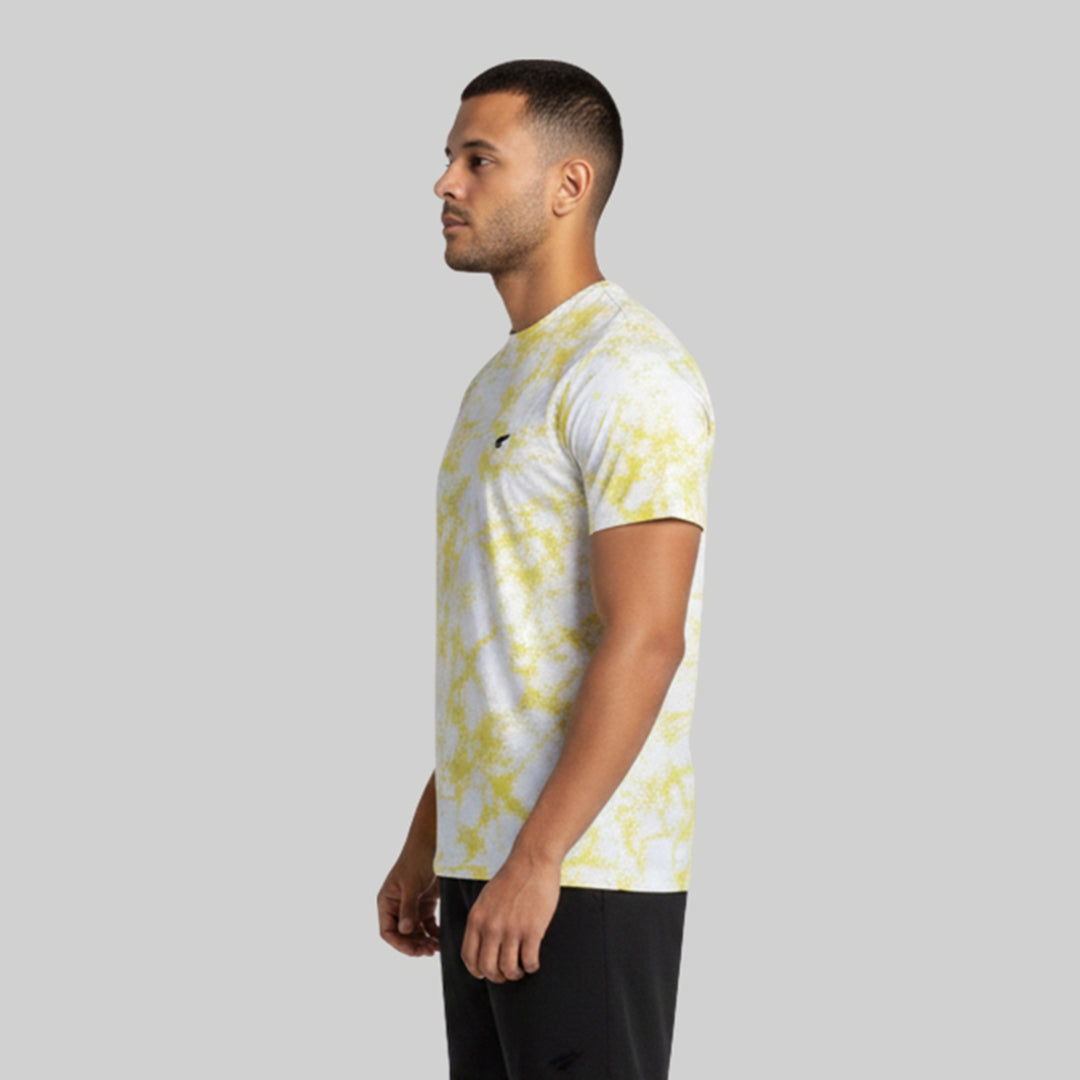Men Half Sleeve Round Neck Printed T-shirt
