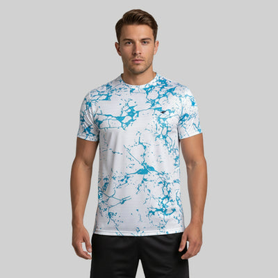Men Half Sleeve Round Neck Printed T-shirt