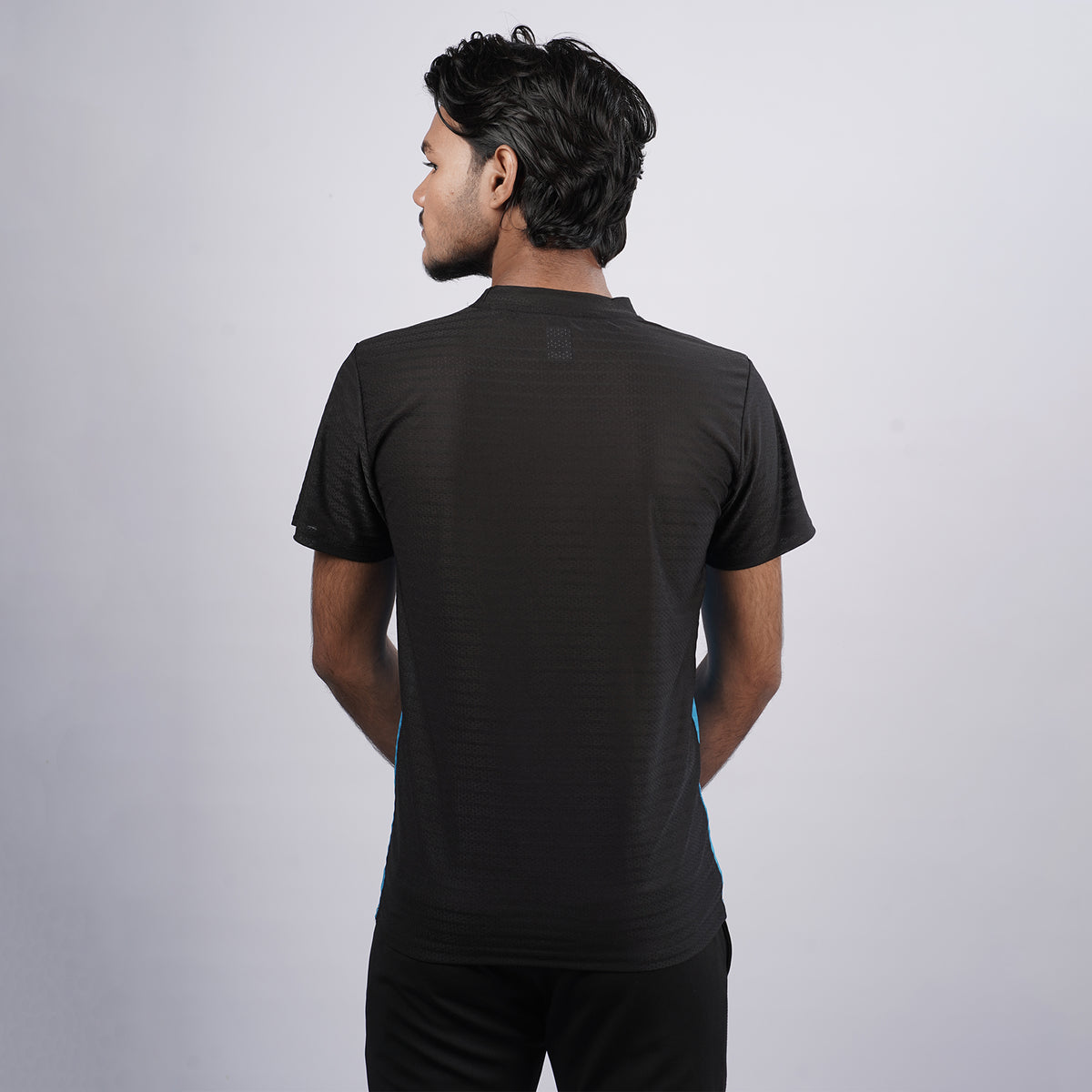 Men Half Sleeve Round Neck Sportswear T-shirt