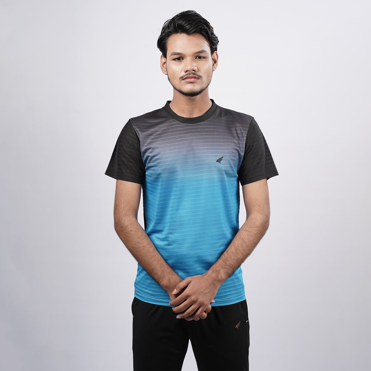 Men Half Sleeve Round Neck Sportswear T-shirt