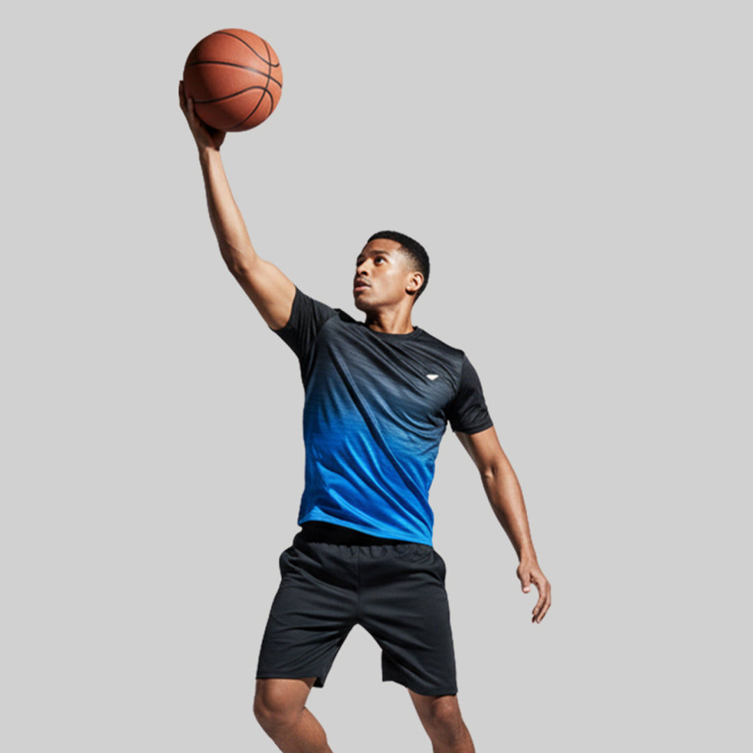 Men Half Sleeve Round Neck Sportswear T-shirt