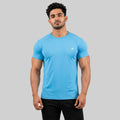 Men Half Sleeve Round Neck Solid T-shirt
