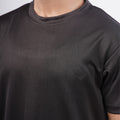 Men Half Sleeve Round Neck Solid T-shirt