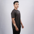 Men Half Sleeve Round Neck Solid T-shirt