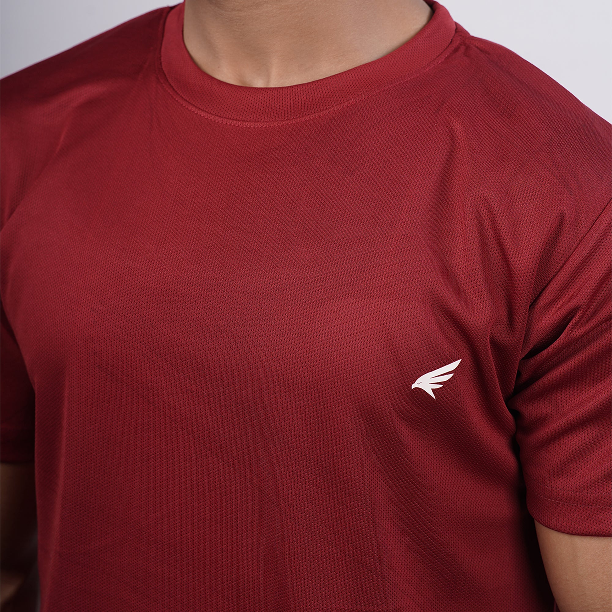 Men Half Sleeve Round Neck Solid T-shirt