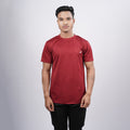 Men Half Sleeve Round Neck Solid T-shirt