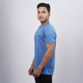 Men Half Sleeve Round Neck Solid T-shirt