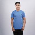 Men Half Sleeve Round Neck Solid T-shirt