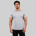 Men Half Sleeve Round Neck Solid T-shirt