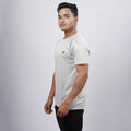 Men Half Sleeve Round Neck Solid T-shirt