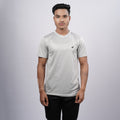 Men Half Sleeve Round Neck Solid T-shirt