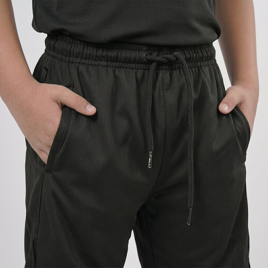 Boys Solid Regular Fit Shorts