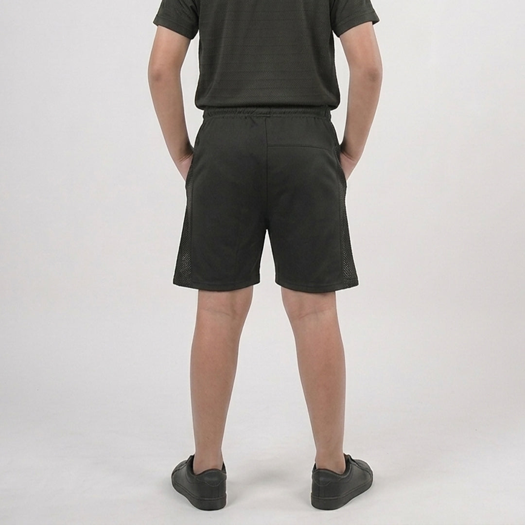 Boys Solid Regular Fit Shorts