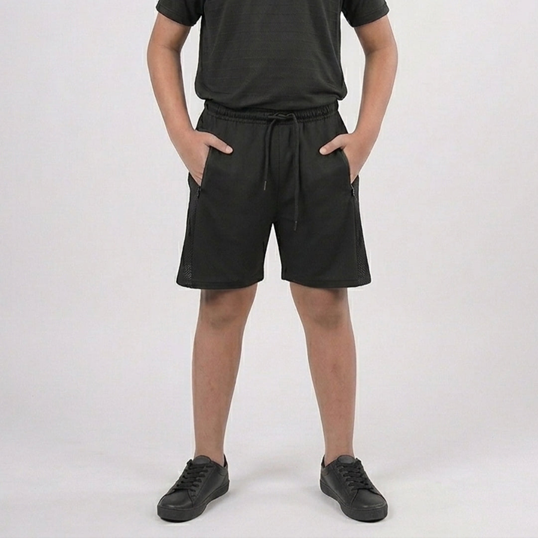 Boys Solid Regular Fit Shorts
