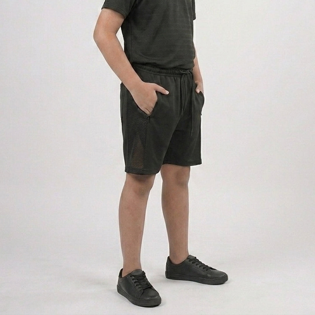 Boys Solid Regular Fit Shorts