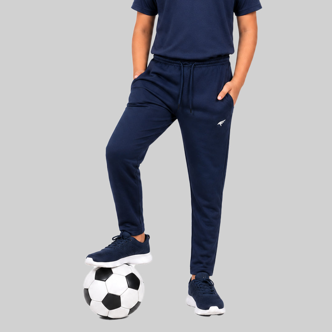 Boys Solid Regular Fit Trackpants