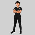 Boys Solid Regular Fit Trackpants