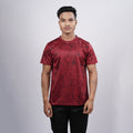 Men Printed Half Sleeve Crew Neckd T-shirt
