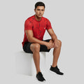Men Printed Half Sleeve Crew Neck T-shirt