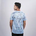 Men Printed Half Sleeve Crew Neckd T-shirt
