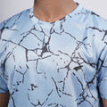 Men Printed Half Sleeve Crew Neckd T-shirt