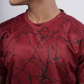 Men Printed Half Sleeve Crew Neckd T-shirt