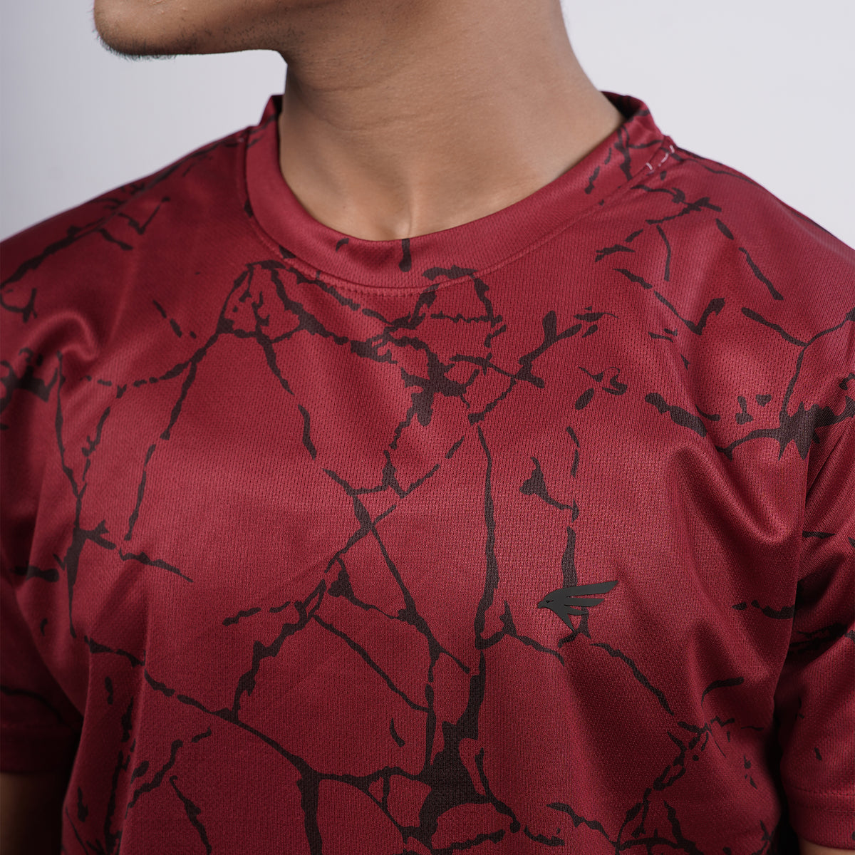 Men Printed Half Sleeve Crew Neckd T-shirt