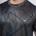 Men Sports Round Neck Printed T-shirt