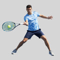 Men Sports Round Neck Printed T-shirt