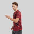Men Sports Round Neck Printed T-shirt