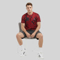 Men Sports Round Neck Printed T-shirt