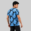 Men Sports Round Neck Agni Printed T-shirt