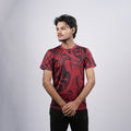 Men gym printed Crew Neck T-shirt