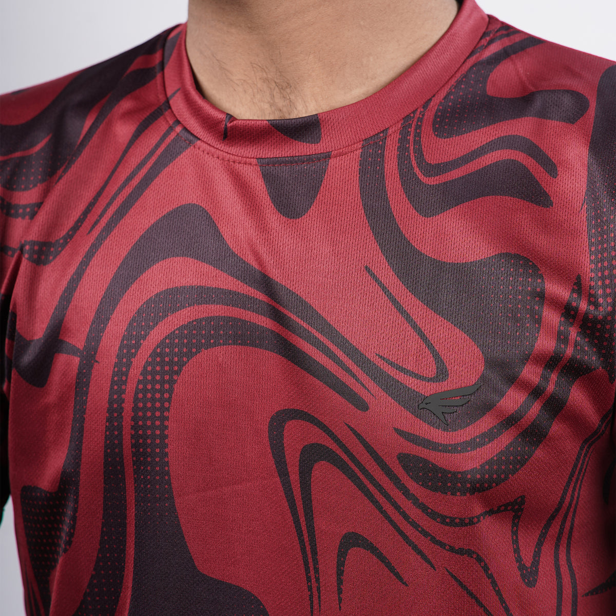 Men gym printed Crew Neck T-shirt
