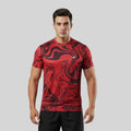 Men gym printed Crew Neck T-shirt