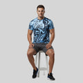 Men gym printed Crew Neck T-shirt