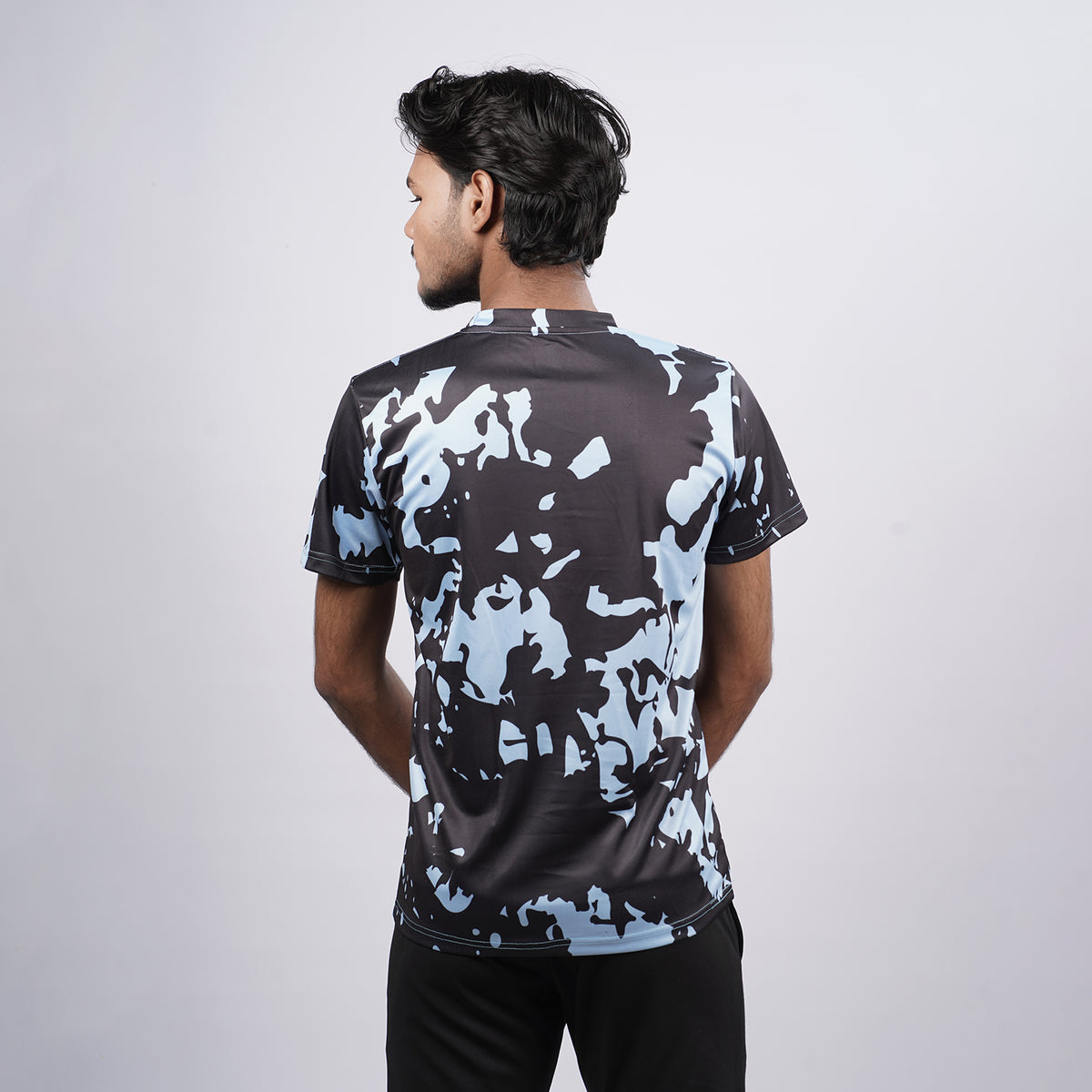 Men camouflage Round Neck Relax Fit T-shirt