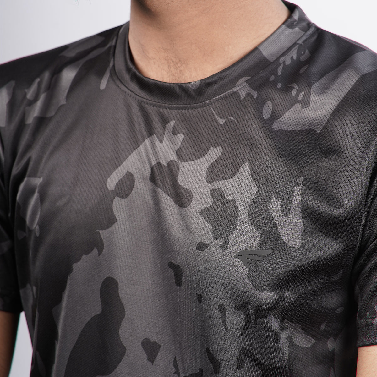 Men camouflage Round Neck Relax Fit T-shirt