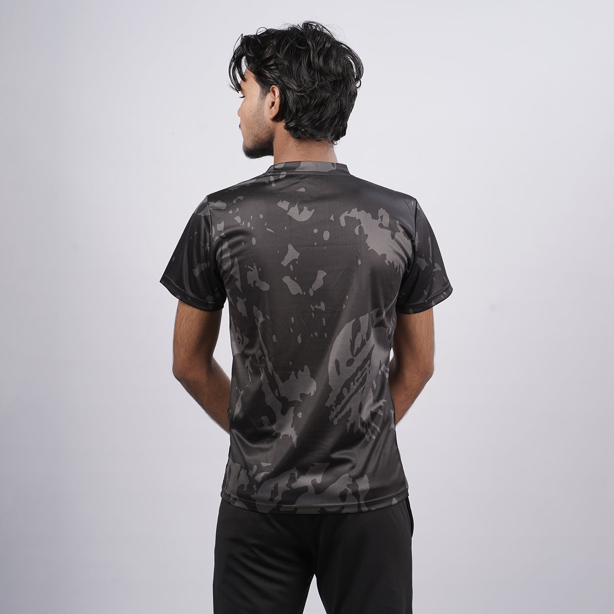 Men camouflage Round Neck Relax Fit T-shirt