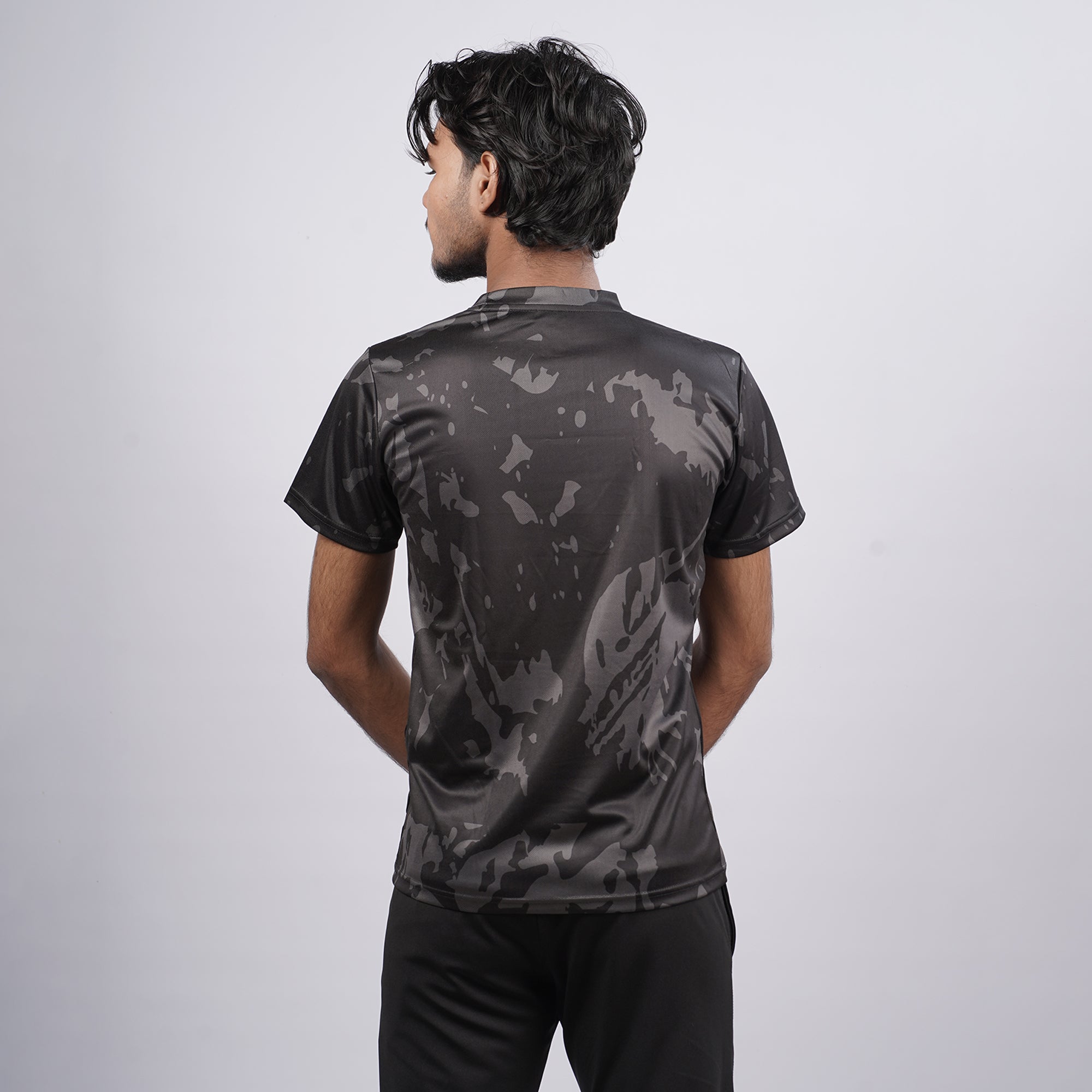 Men camouflage Round Neck Relax Fit T-shirt