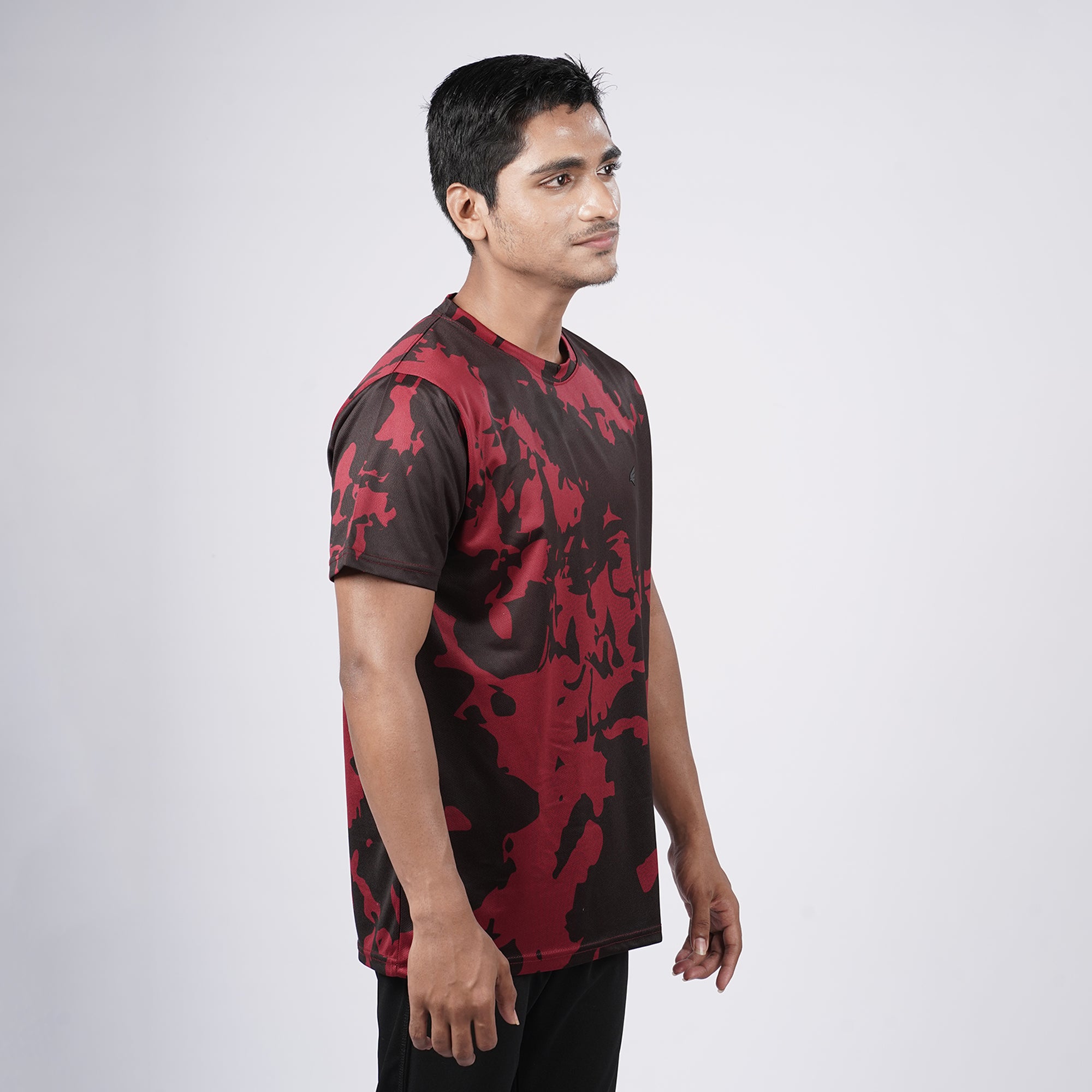 Men camouflage Round Neck Relax Fit T-shirt