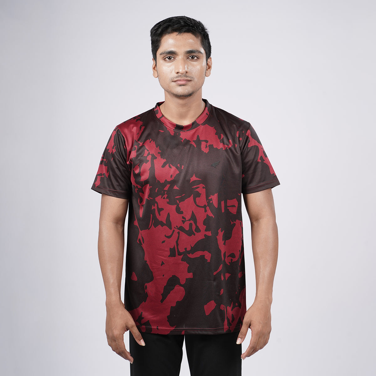 Men camouflage Round Neck Relax Fit T-shirt